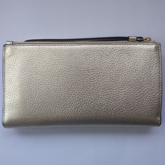 Kate Spade Blake Street Dot Eliza Wallet in Gold - Picture 3 of 8